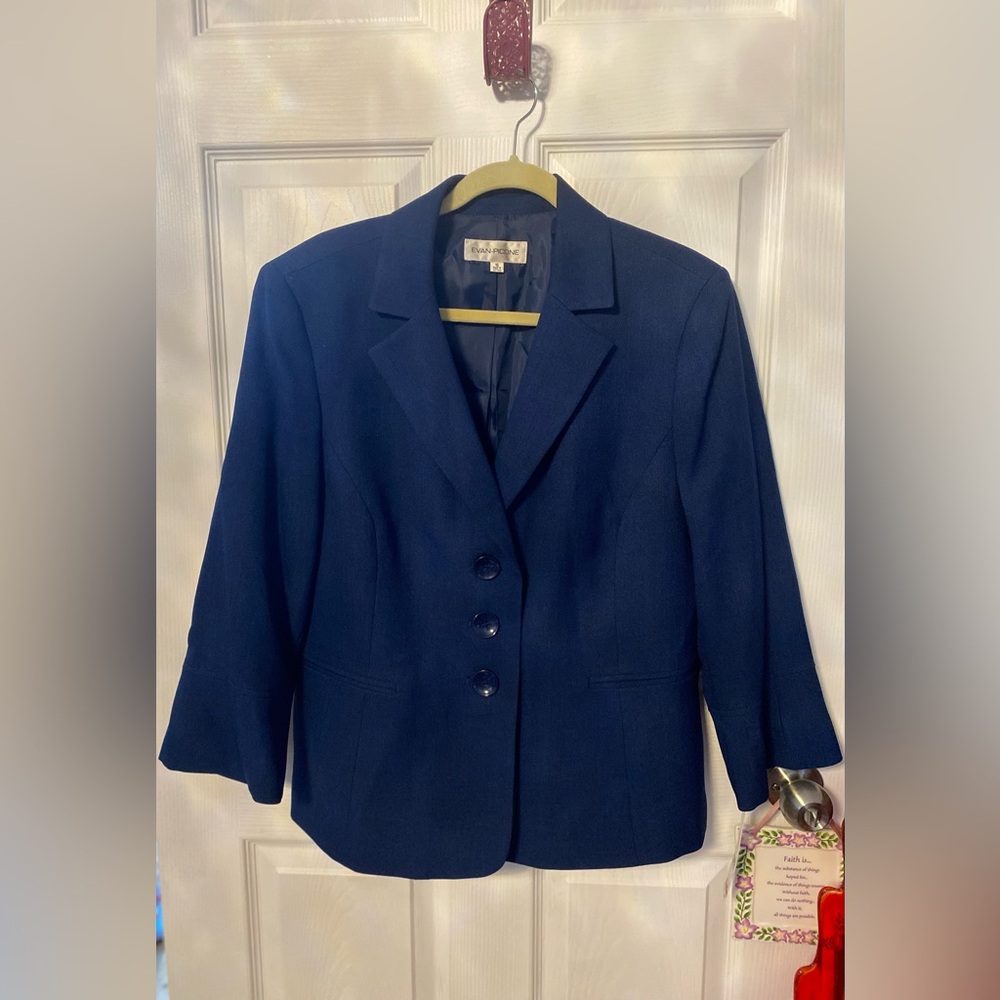 Evan Picone Dark Blue Women's Suit